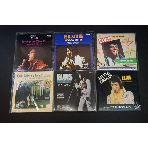 205 - Vinyl - Over 60 Elvis Presley worldwide release EP’s and singles including limited editions, origina... 