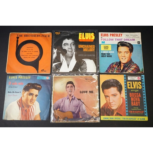 205 - Vinyl - Over 60 Elvis Presley worldwide release EP’s and singles including limited editions, origina... 