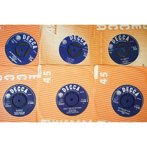 208 - Vinyl - Over 200 7” singles from the late 1950s to early 1960s on Decca Records including many Rocka... 