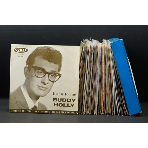 223 - Vinyl - Buddy Holly & The Crickets, 36 EPs and a 10 singles box set, to include mainly original pres... 