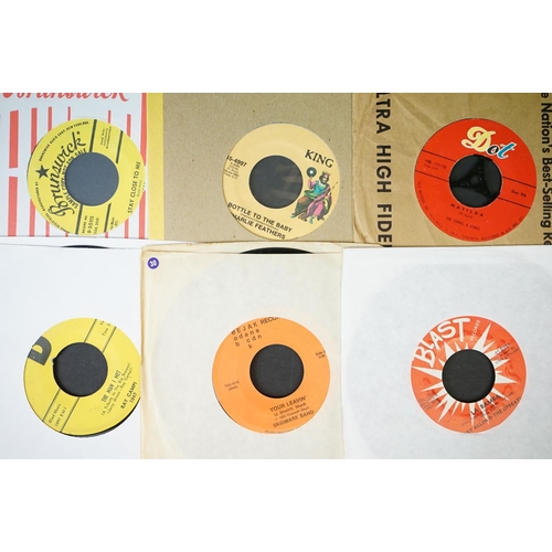 229 - Vinyl - Over 200 US pressing 7” singles including many Rockabilly, Rock ‘N’ Roll singles, demos prom... 