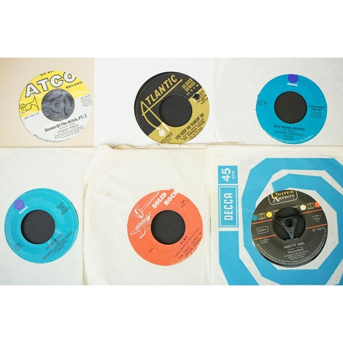 230 - Vinyl - Over 45 US pressing Garage / Rock / Psych / Beat / Surf 7” single, the majority being origin... 