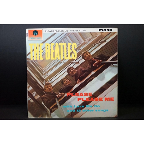 288 - Vinyl - 2 The Beatles LPs to include Please Please Me (PMC 1202) and With The Beatles (PMC 1206), bo... 