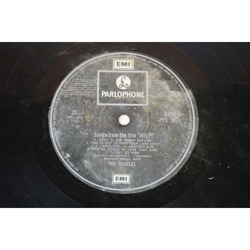 290 - Vinyl - 7 The Beatles LPs to include The Beatles Again (Apple SW385) US pressing, Help!, Beatles Bal... 