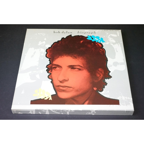 295 - Vinyl - 9 Bob Dylan LPs and 2 box sets to include Gaslight Tapes, Biograph, A Rare Batch Of Little W... 