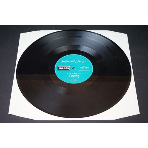 501 - Vinyl - Oasis Definitely Maybe original UK pressing on Creation Records CRE LP 169.  Gatefold sleeve... 