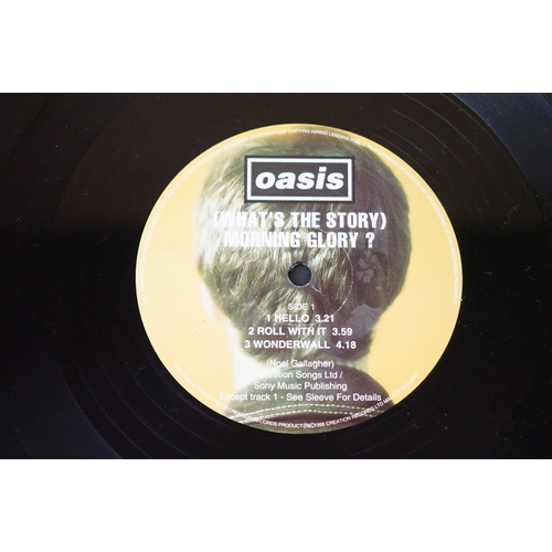 502 - Vinyl - Oasis (What's The Story) Morning Glory?- LP on Creation Records CRE LP 189.  Ex / Ex+