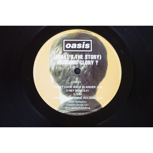 502 - Vinyl - Oasis (What's The Story) Morning Glory?- LP on Creation Records CRE LP 189.  Ex / Ex+