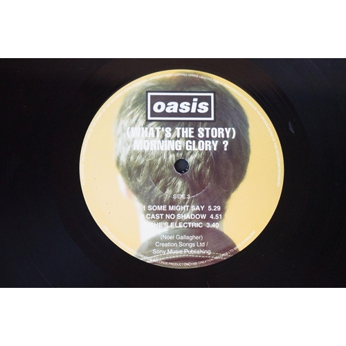 502 - Vinyl - Oasis (What's The Story) Morning Glory?- LP on Creation Records CRE LP 189.  Ex / Ex+