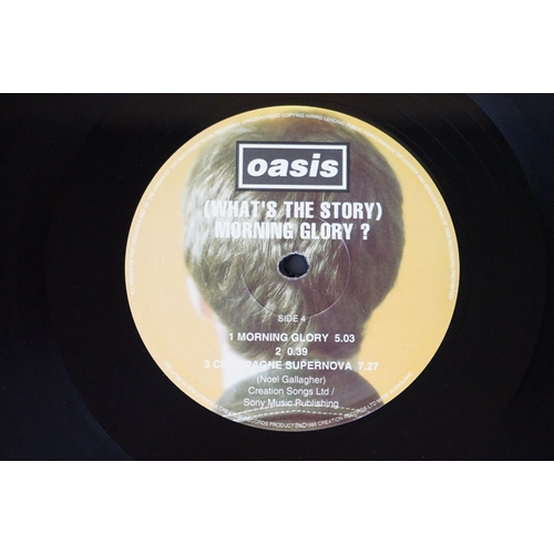 502 - Vinyl - Oasis (What's The Story) Morning Glory?- LP on Creation Records CRE LP 189.  Ex / Ex+