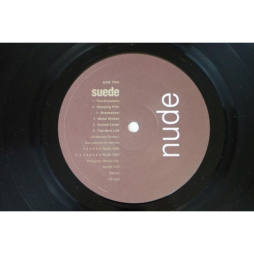 506 - Vinyl - Suede self titled LP on Nude (NUDE 1LP).  Sleeve Ex-, Vinyl Ex