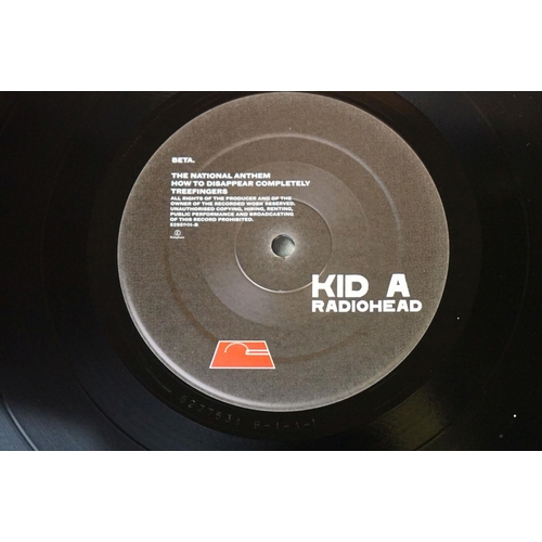 507 - Vinyl Radiohead Kid A on Parlophone – LPKIDA 1. Ex