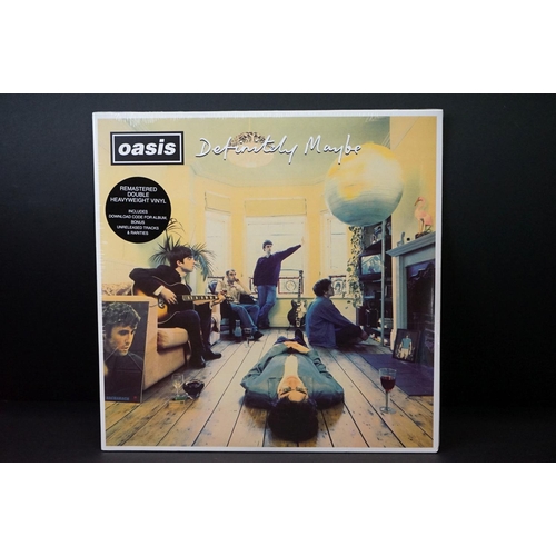 519 - Vinyl - 3 Oasis & related LPs to include Definitely Maybe (remastered double heavyweight vinyl), Wha... 