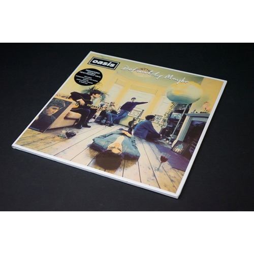 519 - Vinyl - 3 Oasis & related LPs to include Definitely Maybe (remastered double heavyweight vinyl), Wha... 