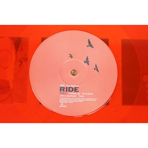 533 - Vinyl - Ride OX4_The Best Of Ride on Ride Music – RIDEMSC06LP.  Limited edition double LP on red vin... 