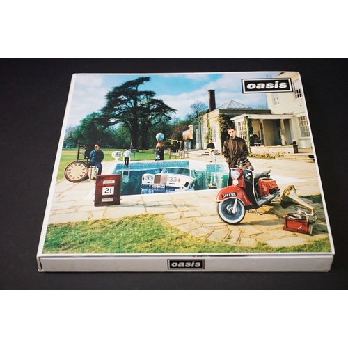 536 - Vinyl - Oasis Be Here Now fan club only box set release on Creation Records CRELP 219.  Box Vg, Viny... 