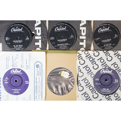 233 - Vinyl - Over 100 7” singles on Capitol Records including Rock ’N’ Roll / Beat and Pop, to include: G... 