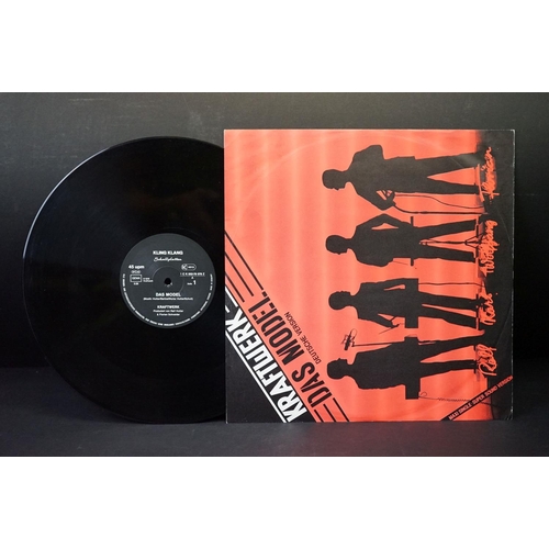 317 - Vinyl - 1 Kraftwerk LP and 2 12