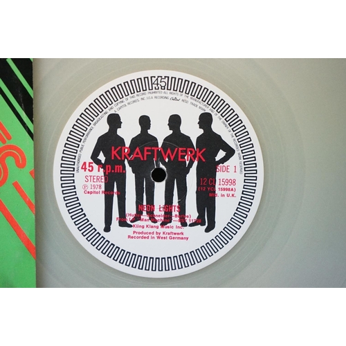 317 - Vinyl - 1 Kraftwerk LP and 2 12