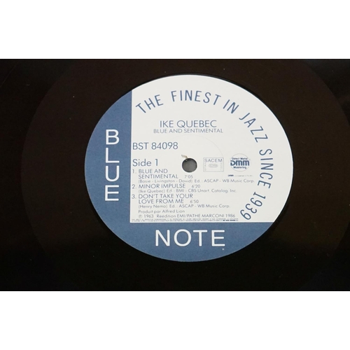 320 - Vinyl - 8 LPs on Blue Note Records to include Bobby Hutcherson, Thelonious Monk, Ike Quebec, Lou Don... 