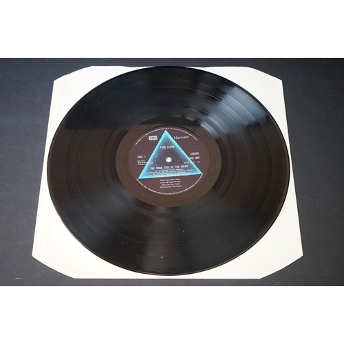 335 - Vinyl - Pink Floyd Dark Side Of The Moon on Harvest SHVL 804.  Right hand opener, non-stickered slee... 