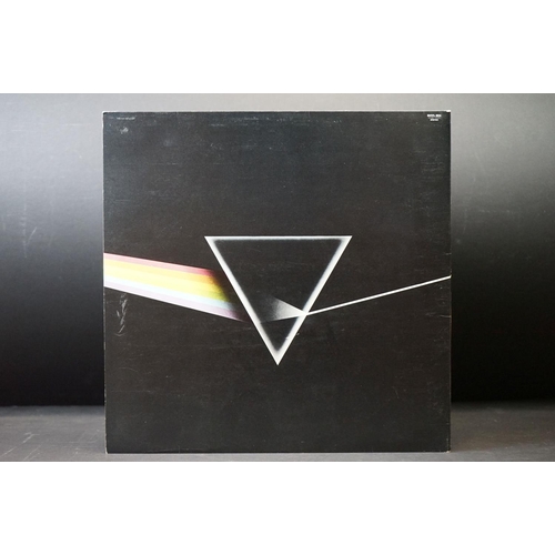 335 - Vinyl - Pink Floyd Dark Side Of The Moon on Harvest SHVL 804.  Right hand opener, non-stickered slee... 