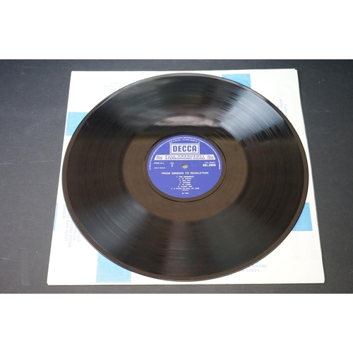 337 - Vinyl - Genesis From Genesis To Revelation on Decca SKL 4990 silver & blue labels, lyric sheet intac... 