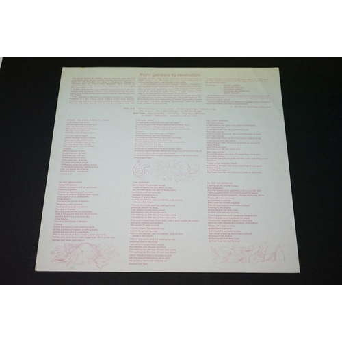 337 - Vinyl - Genesis From Genesis To Revelation on Decca SKL 4990 silver & blue labels, lyric sheet intac... 