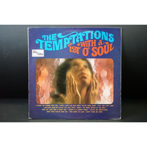 343 - Vinyl - 5 The Temptations LPs to include Sing Smokey (STMR 9005) sleeve stamped Property Of EMI Demo... 