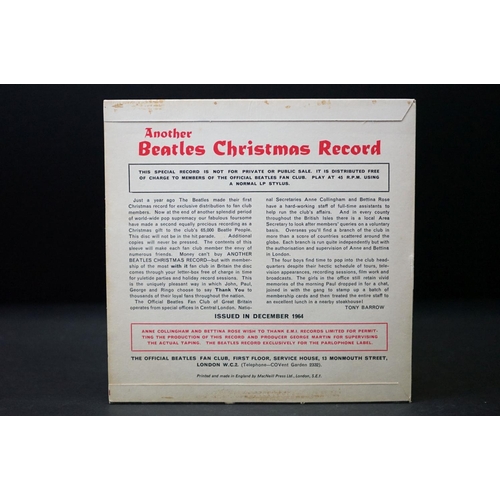 76 - Vinyl - The Beatles Another Christmas Record flexidisc 1964 (Lyntone 757).  Vg+