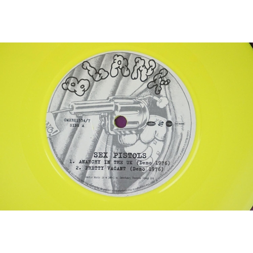 79 - Vinyl - Sex Pistols Spunk on Castle Music CMXBX1534.  Ltd edition yellow vinyl box set.  Ex