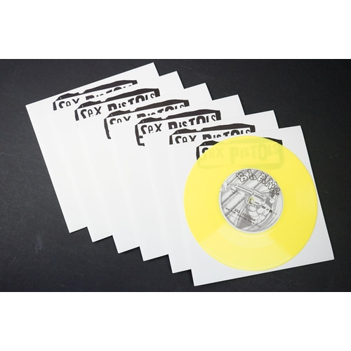 79 - Vinyl - Sex Pistols Spunk on Castle Music CMXBX1534.  Ltd edition yellow vinyl box set.  Ex