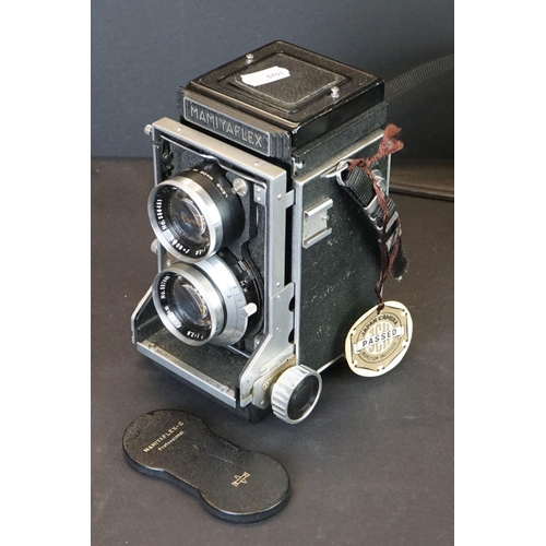 371 - Mamiya Flex C Professional Medium Format Camera with accessories
