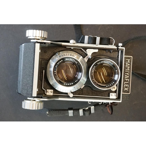371 - Mamiya Flex C Professional Medium Format Camera with accessories