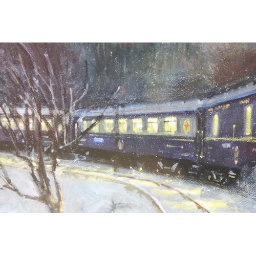 452 - Terence Cuneo - Two Signed Limited Edition Steam Train Prints titled ‘ The Great Western Railway Loc... 