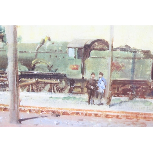 457 - Terence Cuneo - Two Limited Edition Steam Train Prints titled ‘ Autumn of Steam ‘ no. 365/850 and Si... 