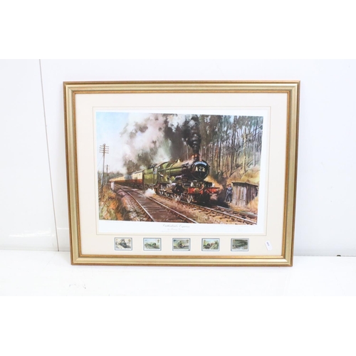 461 - Terence Cuneo - Three Limited Edition Steam Train Prints including Signed ‘ Clapham Junction ‘ no. 5... 