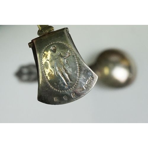 120 - 19th Century sarcophagus tea caddy being inlaid with mother of pearl floral sprays opening to reveal... 