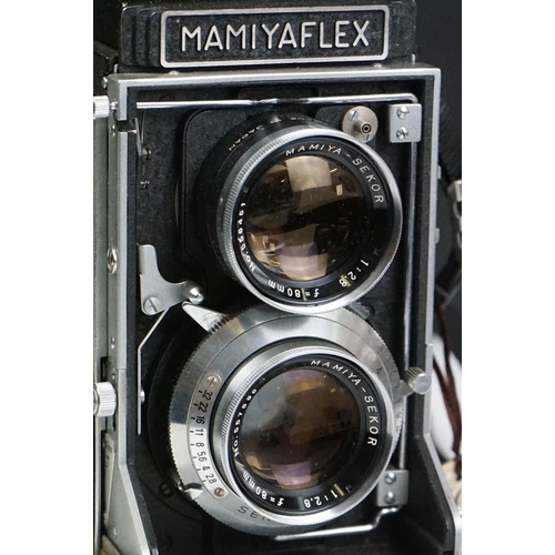 371 - Mamiya Flex C Professional Medium Format Camera with accessories