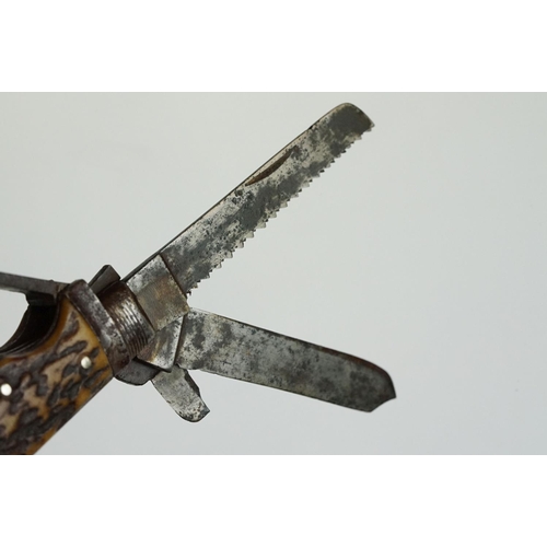 240 - 19th century Coachman's pocket knife c.1820-1850.