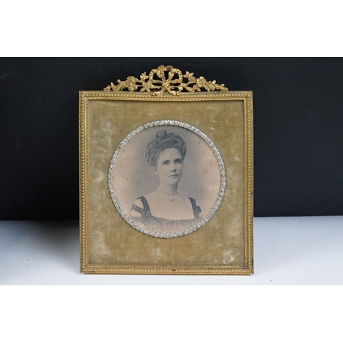 252 - A collection of antique and vintage photograph frames to include two fully hallmarked silver example... 