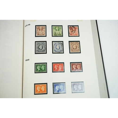 266A - A collection of of early British stamps contained within an album to include a good quantity of Vict... 