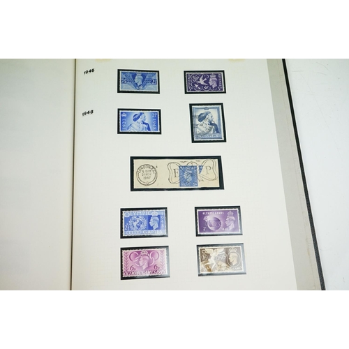 266A - A collection of of early British stamps contained within an album to include a good quantity of Vict... 