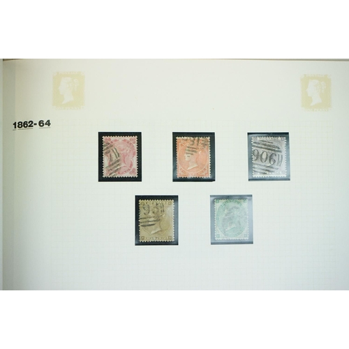 266A - A collection of of early British stamps contained within an album to include a good quantity of Vict... 