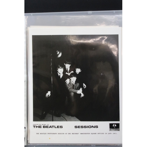 993 - Memorabilia - The Beatles - Full PR press release pack from the unreleased Beatles Sessions compilat... 