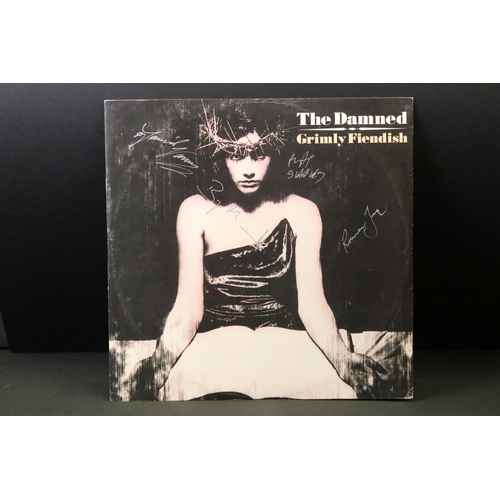 996 - Vinyl & Autographs - The Damned Grimly Fiendish 12