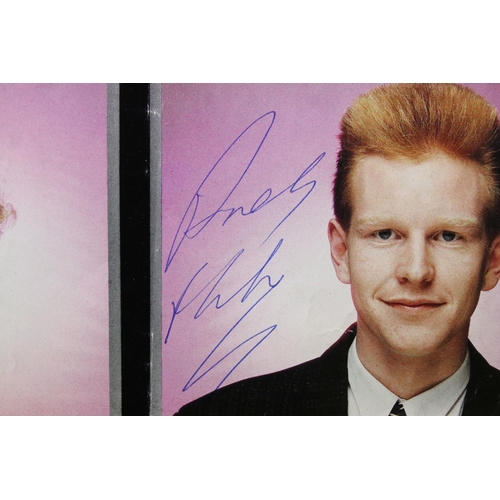 997 - Memorabilia & Autographs - Depeche Mode 1982 tour programme signed by all three members Dave Gahan, ... 