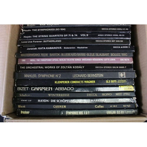 986 - Vinyl - 21 Classical box sets plus one LP to include Les Misérables: The Complete Symphonic Recordin... 