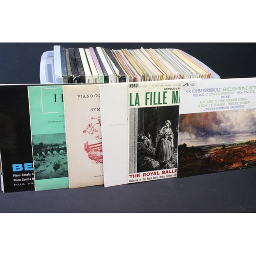 987 - Vinyl - Approx 100 Classical Albums and box sets including some stereo examples.  Labels include Dec... 