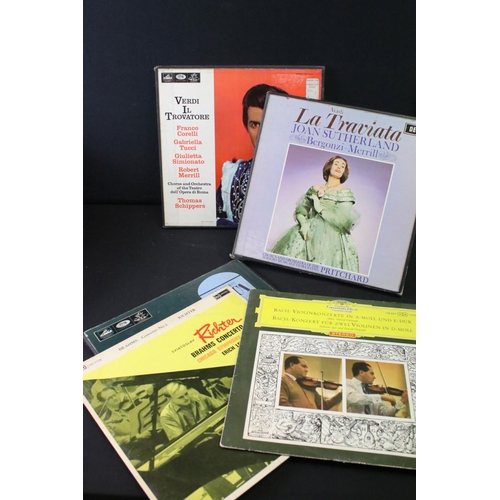 988 - Vinyl - 9 classical stereo albums and 3 stereo box sets to include: SXL 6103 (ED 1 Stereo), SXL 6273... 